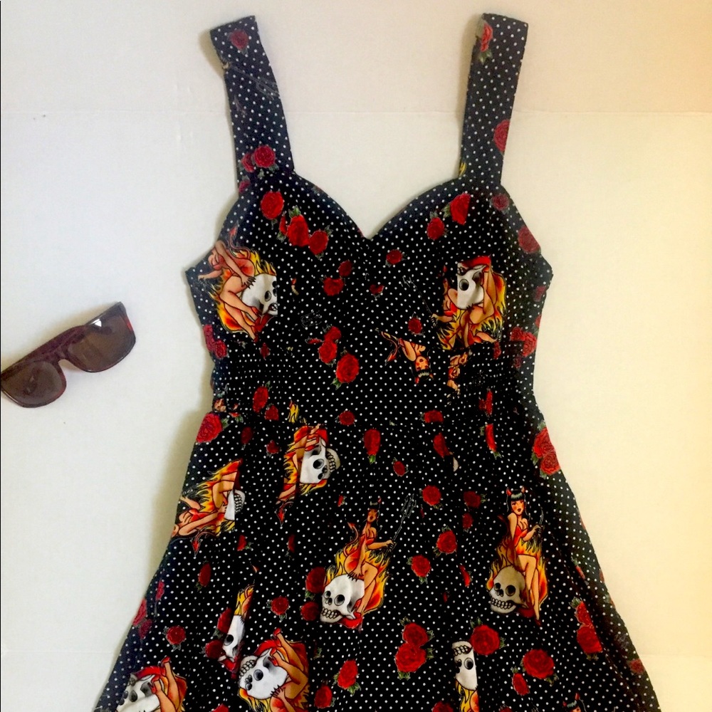 Bold yet sophisticated rockabilly Dress-